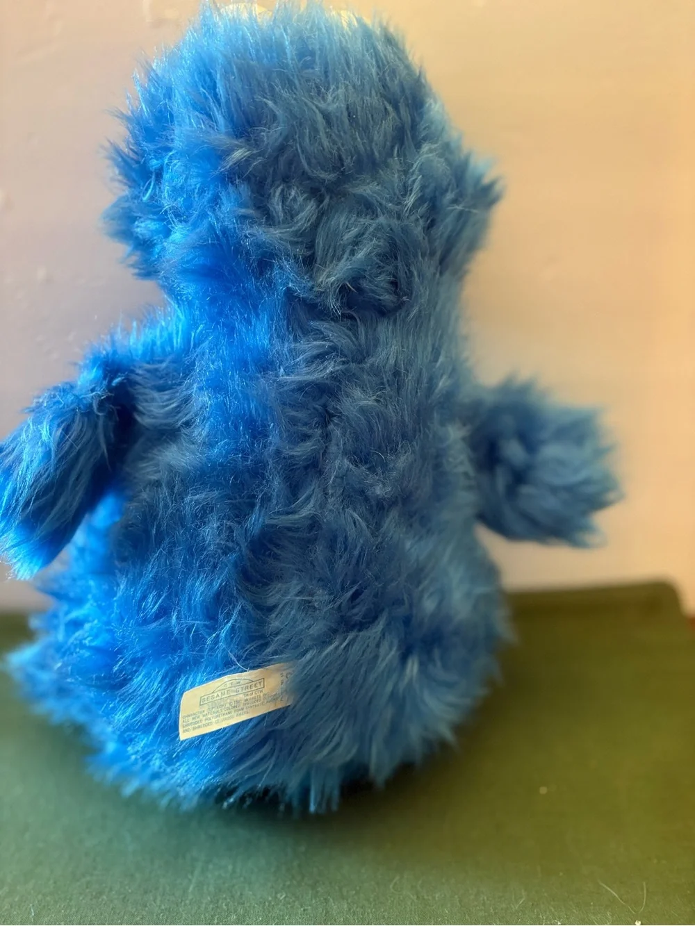 1970s Vintage Cookie Monster Plush Toy